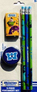 Monsters University 5 Piece Stationary Set Toys & Games