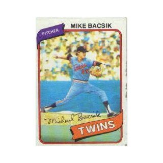 1980 Topps #453 Mike Bacsik   EX at 's Sports Collectibles Store