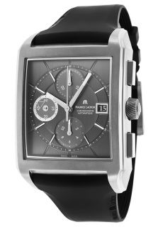 Maurice Lacroix PT6197 TT003 331  Watches,Mens Pontos Automatic Chronograph Black Rubber Dark Grey Dial, Luxury Maurice Lacroix Automatic Watches