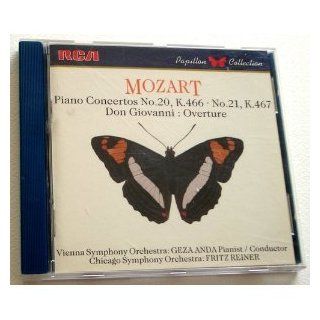 Mozart Piano Concertos No. 20, K. 466 / No. 21, K. 467  / Don Giovanni Overture Music