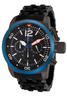 Invicta 14869  Watches,Mens Sea Spider Chronograph Black Dial Black Polyurethane & Gunmetal IP Stainless Steel, Chronograph Invicta Quartz Watches