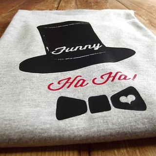 child's top hat & bow tie organic t shirt by rosie jo's