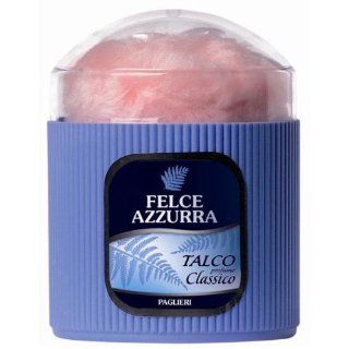 Felce Azzurra Talcum Powder w/ Puff Pad Health & Personal Care
