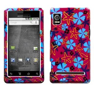 BasAcc Flower/ Flake Phone Case for Motorola Droid A955 2/ R2D BasAcc Cases & Holders