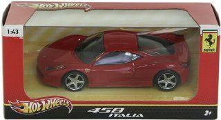 Hot Wheels Ferrari 143 458 Italia Die Cast Car Vehicle Toys & Games