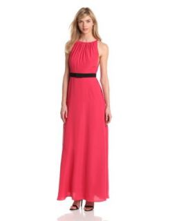 Jill Jill Stuart Women's Sleeveless Crepe Evening Dress, Azalea, 2
