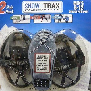 2 Pair Snow Trax Mens 8 12 Sports & Outdoors