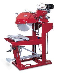 MK 160647 5009T 460 Volt 3 Phase Wet Cutting Block Saw with 20 Inch Blade Guard   Power Masonry Saws  