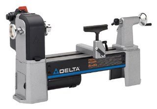 Delta Industrial 46 460 12 1/2 Inch Variable Speed Midi Lathe   Lathe Turning Tools  