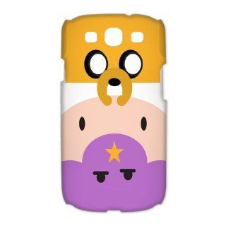 PhoneCaseDiy New Style Adventure Time Design Custom Fantastic Cover Plastic Hard Case For Samsung Galaxy S3 S3 AX60403 Cell Phones & Accessories