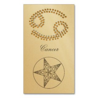 Bookmark Cancer (zodiac sign) Business Card