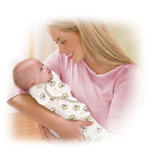 Summer Infant SwaddleMe Adjustable Infant Wrap, Monkey Business, Large  Nursery Swaddling Blankets  Baby