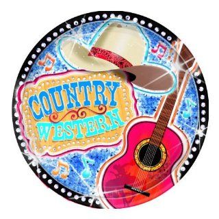 Country Western Dessert Plates 8ct Toys & Games