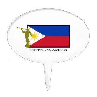 PHILIPPINES NAGA MISSION LDS CTR CAKE PICKS