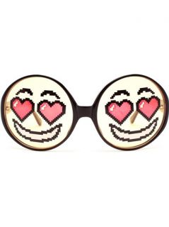 Jeremy Scott Smiley Face Sunglasses