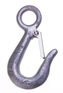 Campbell 478 G Drop Forged Carbon Steel Snap Hook, Galvanized, 7/16" Trade, 750 lbs Working Load Limit Pulling And Lifting Slip Hooks