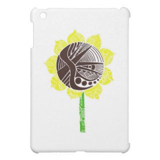 Swirly Sunflower Case For The iPad Mini