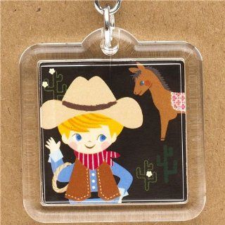 cute cowboy boy keychain from Japan Toys & Games