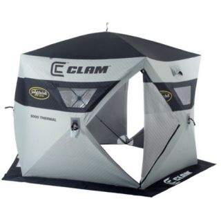Clam Jason Mitchell 5000 Thermal Ice Fishing Shelter 733816