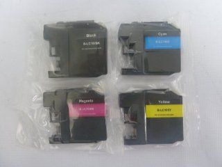 Brother LC101 Color Set Compatible Ink Cartridge (K/C/M/Y) For Brother MFCJ470DW MFCJ475DW MFCJ650DW MFCJ870DW MFCJ875DW By Tonerdeal Electronics