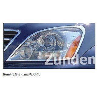 2003 2004 2005 2006 2007 2008 2009 Lexus GX470 Chrome Headlight Trim Automotive