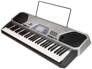 CTK 481 Full Size 61 Note Music Keyboard   5 Octave Full Size Musical Keyboard with LCD, Song Bank, and MIDI Musical Instruments