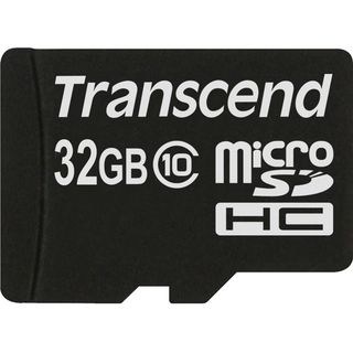 Transcend 32 GB microSD High Capacity (microSDHC) Transcend Micro SD Cards