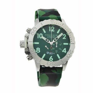 ANDROID Men's AD472BGR Divemaster Trans 52 Lefty Chronograph Camo Edition Watch Watches