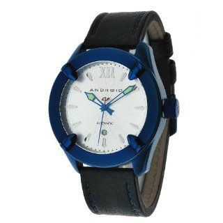 Android Men's AD483BBUS Revolver Automatic Ion Plating Blue Bezel Watch at  Men's Watch store.