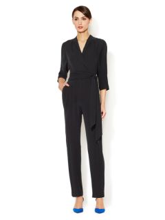 Eloise Silk Wrapped Jumpsuit by Catherine Malandrino