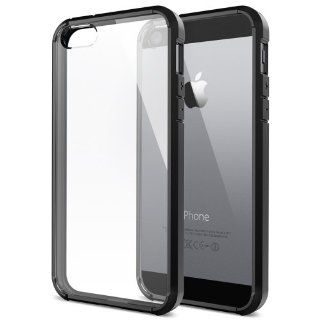 iPhone 5S Case, Spigen iPhone 5S Case, [AIR CUSHION] [+Screen Shield] ULTRA HYBRID Series [Black] [1 Premium Japanese Screen Protector + 2 Design Graphics Included] Air Cushioned Bumper Case with Scratch Resistant Clear Back panel for iPhone 5S / 5   ECO 
