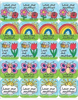 Teacher Created Resources Children's Ten Commandments Stickers, Multi Color (7002)