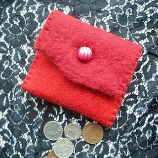 felt purse by cherish