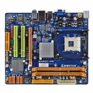 Biostar 945GC M4 Intel 945GC Socket 478 mATX Motherboard w/Video Audio & LAN Computers & Accessories
