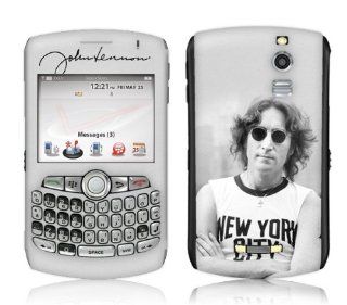 Zing Revolution MS JL10032 BlackBerry Curve  8330  John Lennon  New York City Skin Cell Phones & Accessories