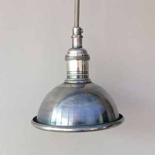 small nickel pendant by idyll home ltd