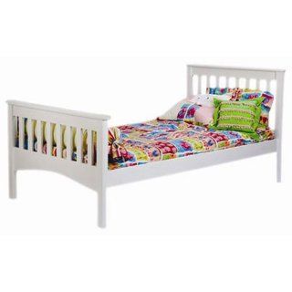 Shop Mission Twin Headboard for Platform Bed Finish White at the  Furniture Store