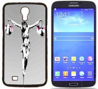 God Jesus Christ Hard Rubber Side and Aluminum Back Case For Samsung I9200 Galaxy Mega 6.3 With 3 Pieces Screen Protectors Cell Phones & Accessories