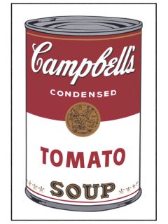 Andy Warhol  Campbells Soup I  Tomato, 1968 by McGaw Graphics