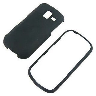 Black Rubberized Protector Case for Samsung Intensity III SCH U485 Cell Phones & Accessories