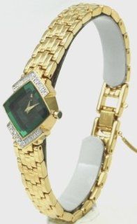 Seiko Lassale Watches Seiko Top of the line Sapphire Crystal 23k Gold Finish Diamonds and Safety Chain all made in Japan Women's Watch at  Women's Watch store.