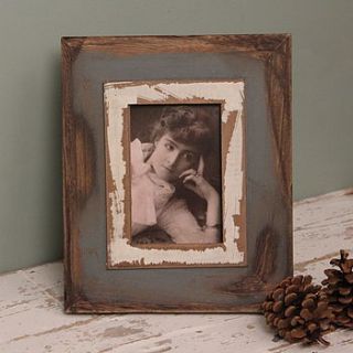 loft wooden photo frame small by möa design