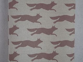 flying fox linen fabric by rustic country crafts