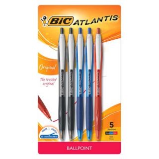 BIC® Ballpoint Pen in Assorted Colors 5 pk.