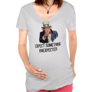 Uncle Sam I Want You Sarcastic Slogans Template Maternity T shirts