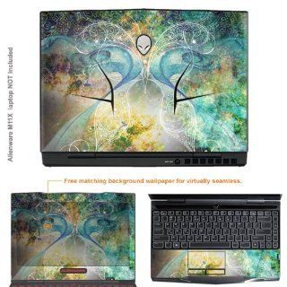 Protective Decal Skin Sticker for Alienware M11X case cover M11x 499 Computers & Accessories