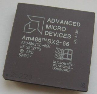 Amd   Cpu 486sx2 66mhz   AM486SX2 66 Computers & Accessories