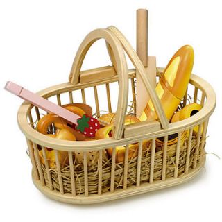 toy picnic basket set by toys of essence
