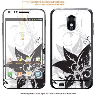 Protective Decal Skin STICKER for Sprint Galaxy S II Epic 4G Touch case cover Epic4GTouch 488 Cell Phones & Accessories