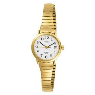 Timex Women's T2H501 Easy Reader Xtra Expansion Gold Tone Stainless Steel Bracelet Watch Timex Watches